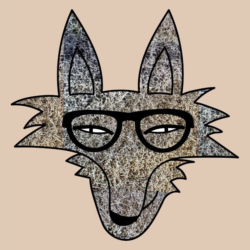 Hipster Wolf