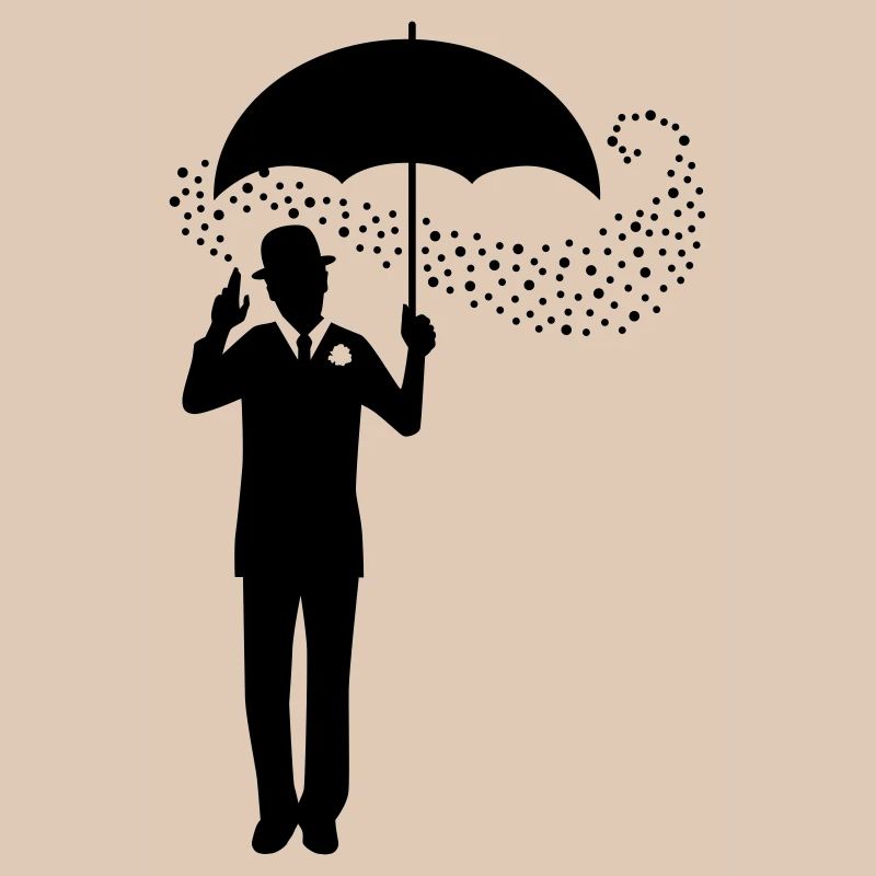 Magicien - Parapluie - Melon - Pantomime - 1C