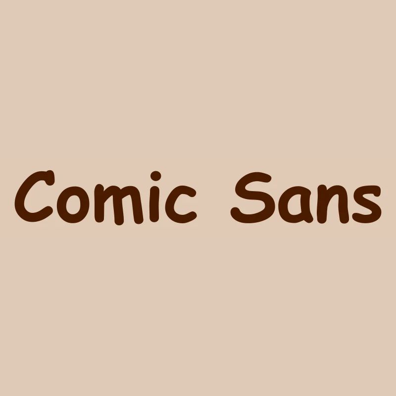 Comic Sans