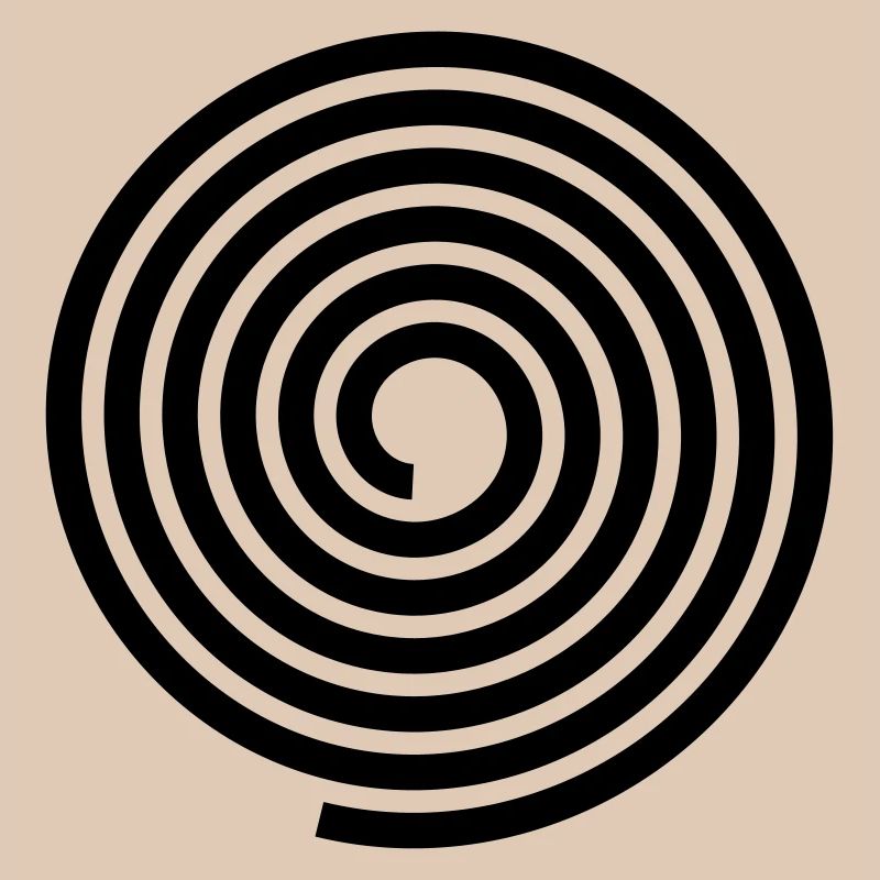 Spirals pattern vector template
