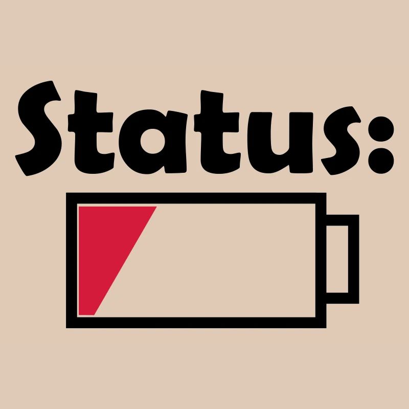 Battery status empty