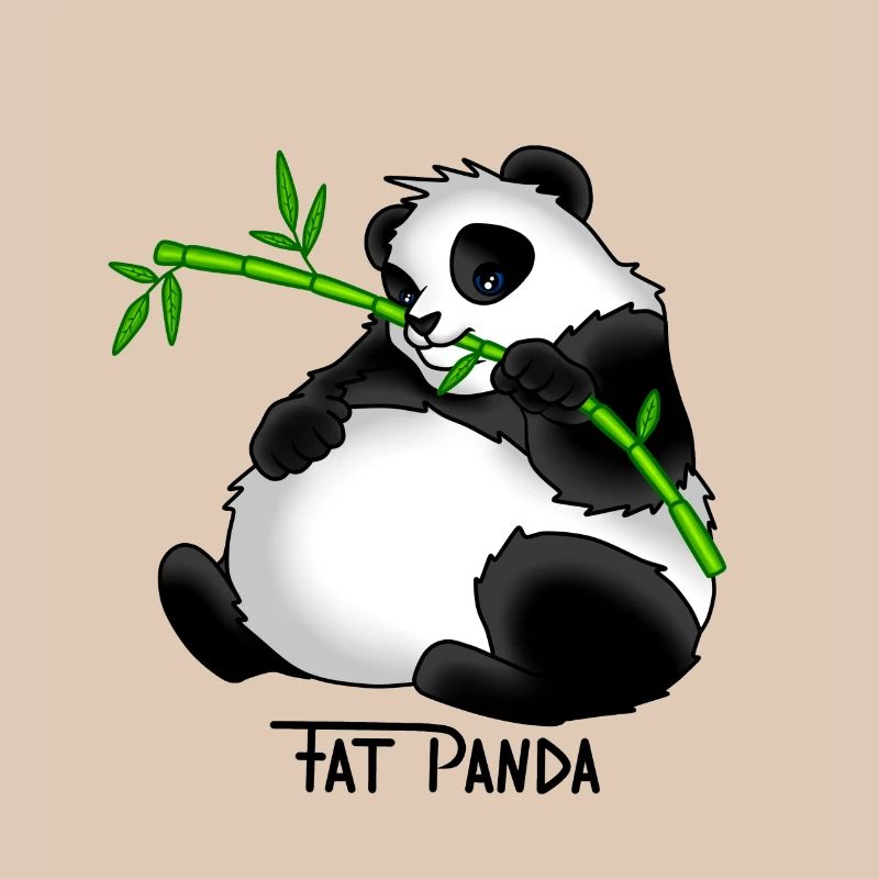 Fat Panda Geschenk Idee