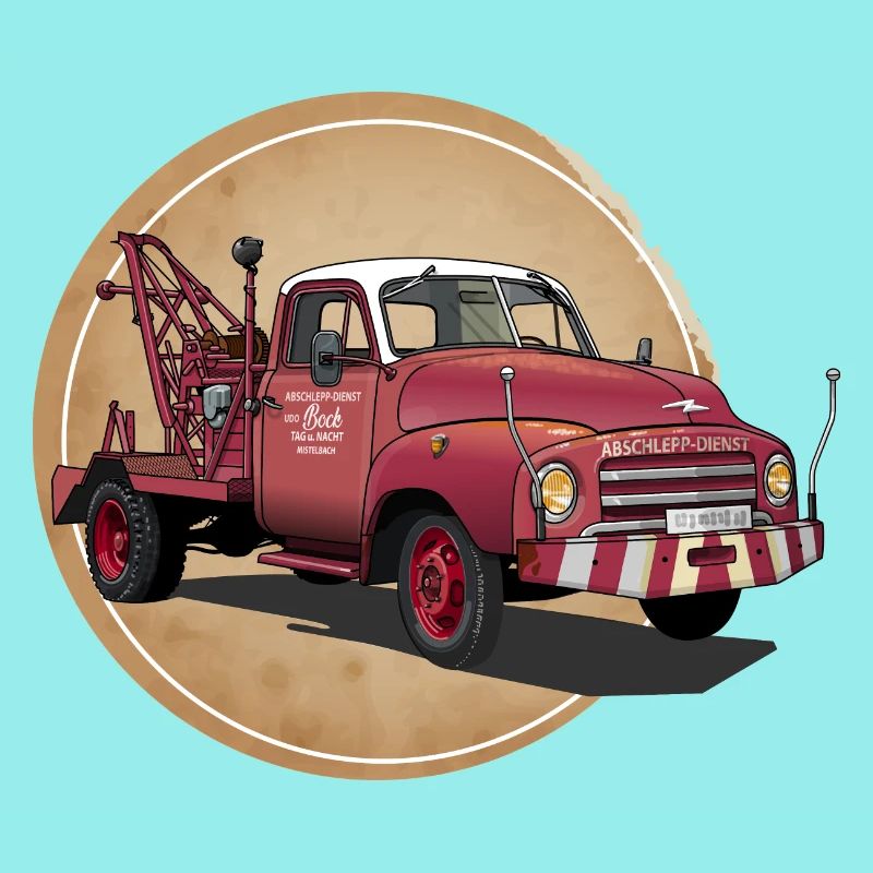 Abschleppwagen Oldtimer