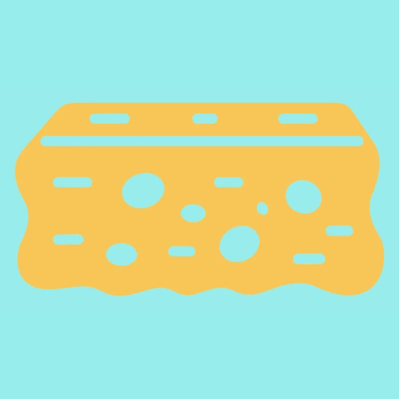 Abstract Natural Creative Sponge