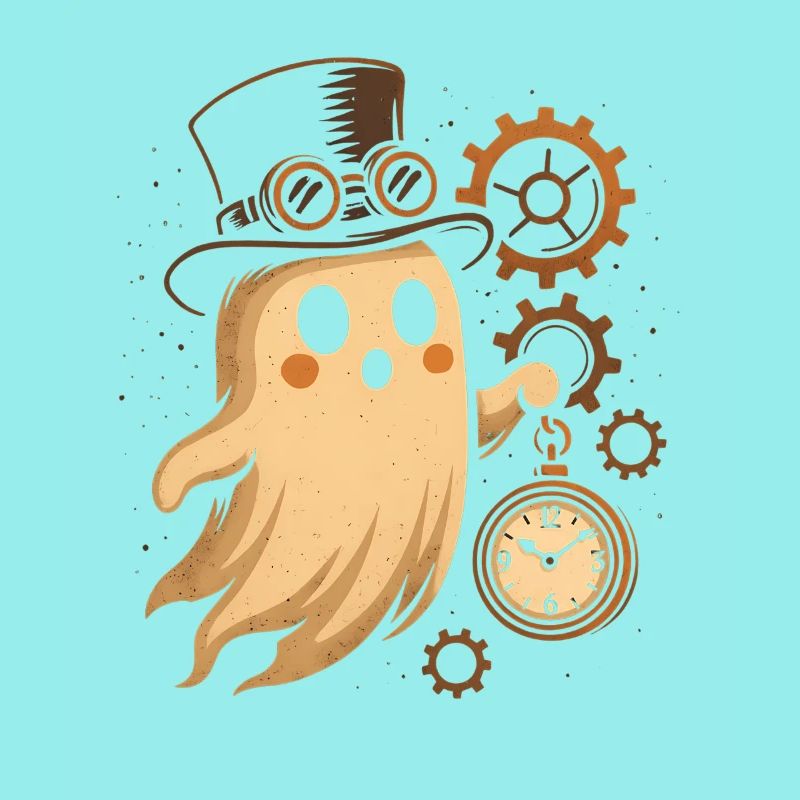 Steampunk Ghost Clockwork
