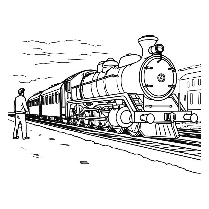 Train Lover Sketch