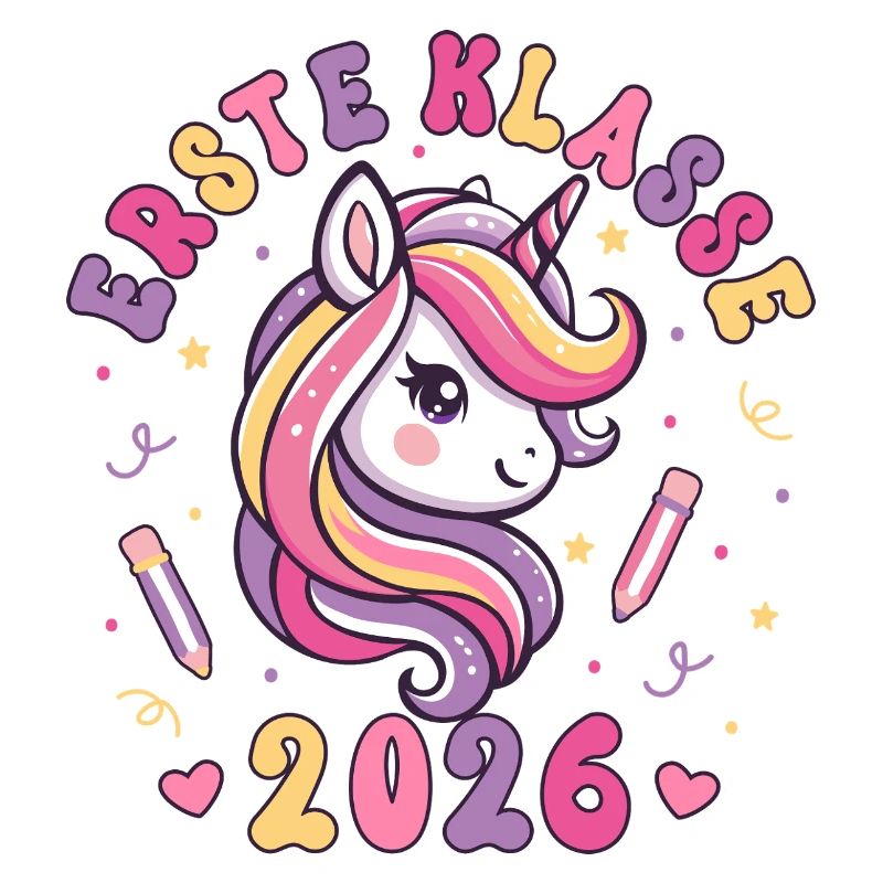 Einschulung Erste Klasse 2026 Mädchen Geschenk