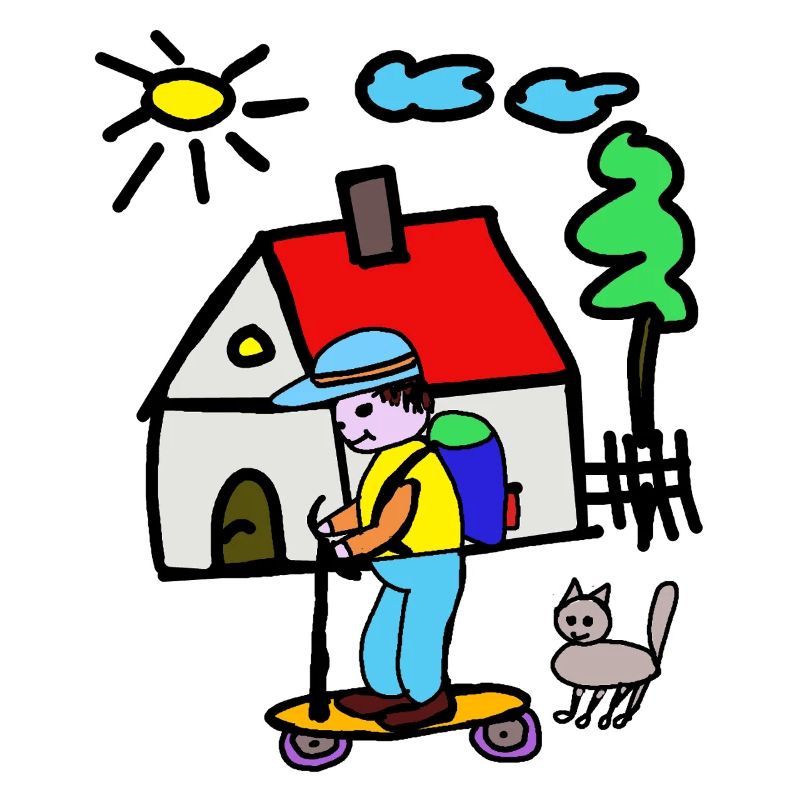Tiny House Adventure Skateboard