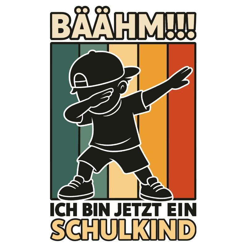 BAHM ! Dabbing d’écolier – Premier jour d’école rétro