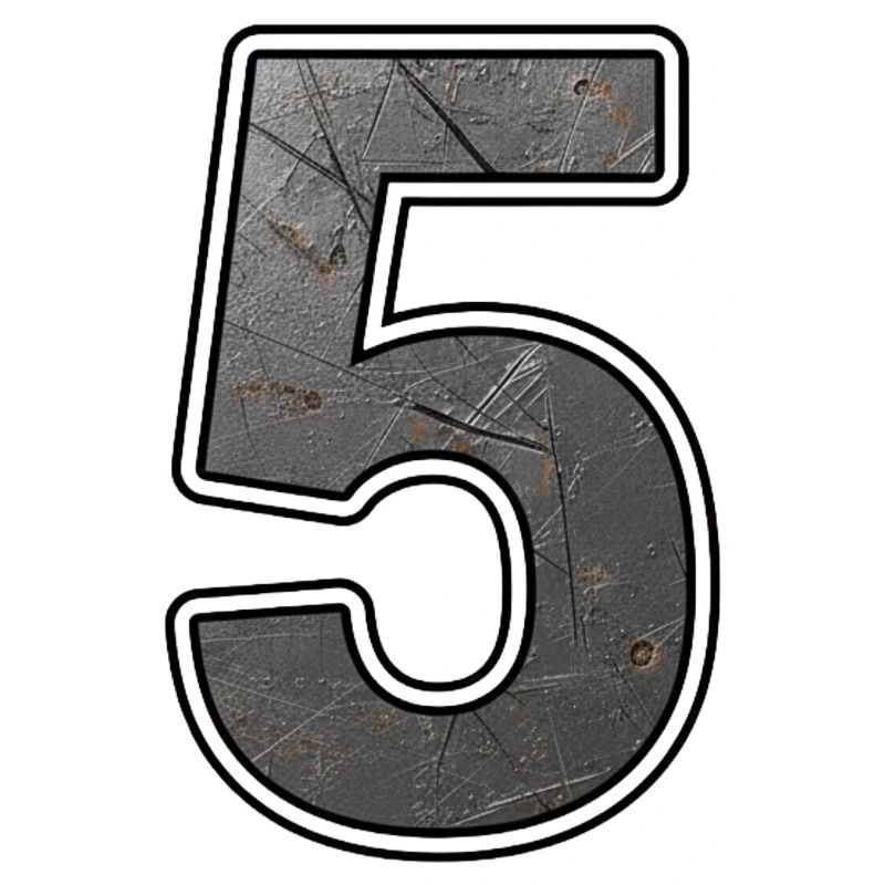 Rusty 5 Design