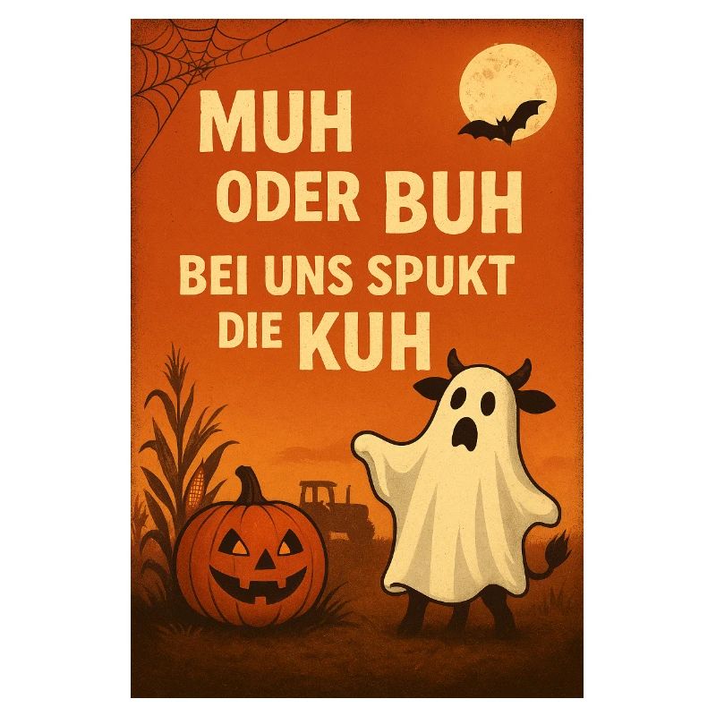 Spukkuh Halloween: MuH oder Buh