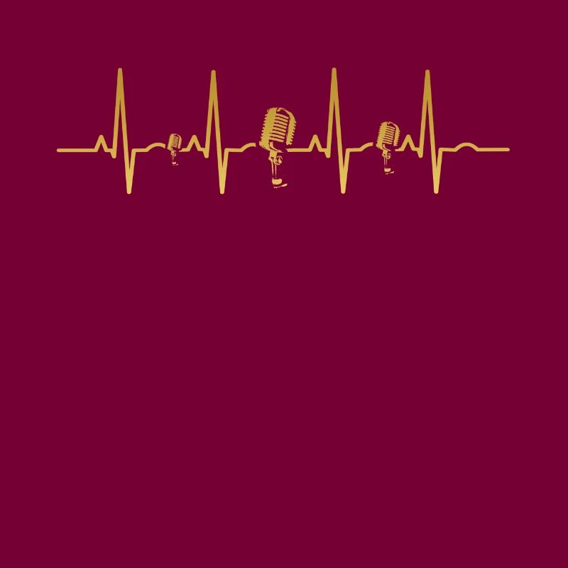 Herzschlag ekg herz human evolution MIKROFON MICRO