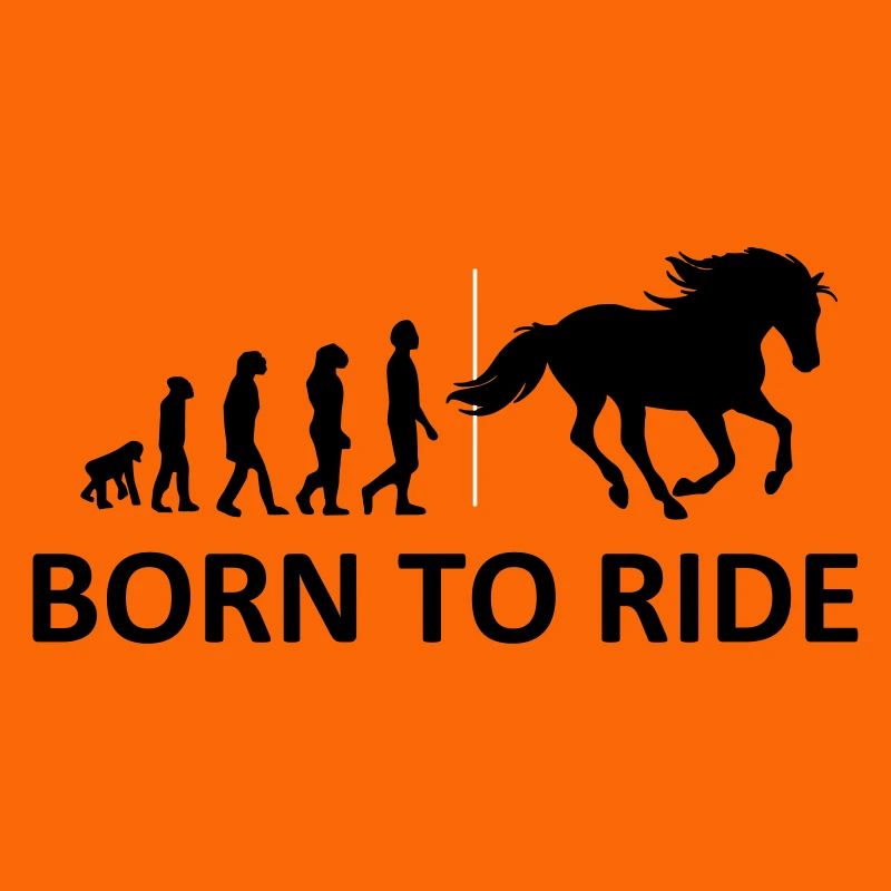 Né pour monter à cheval