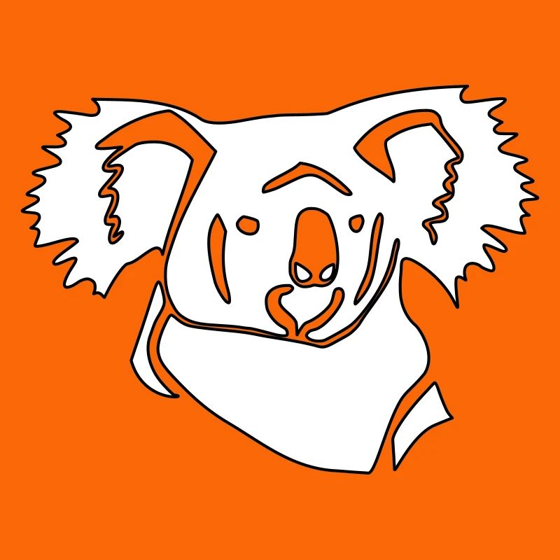Koala Linienkunst