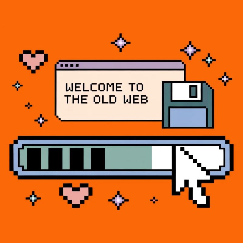 Welcome To The Old Web Retro Internet