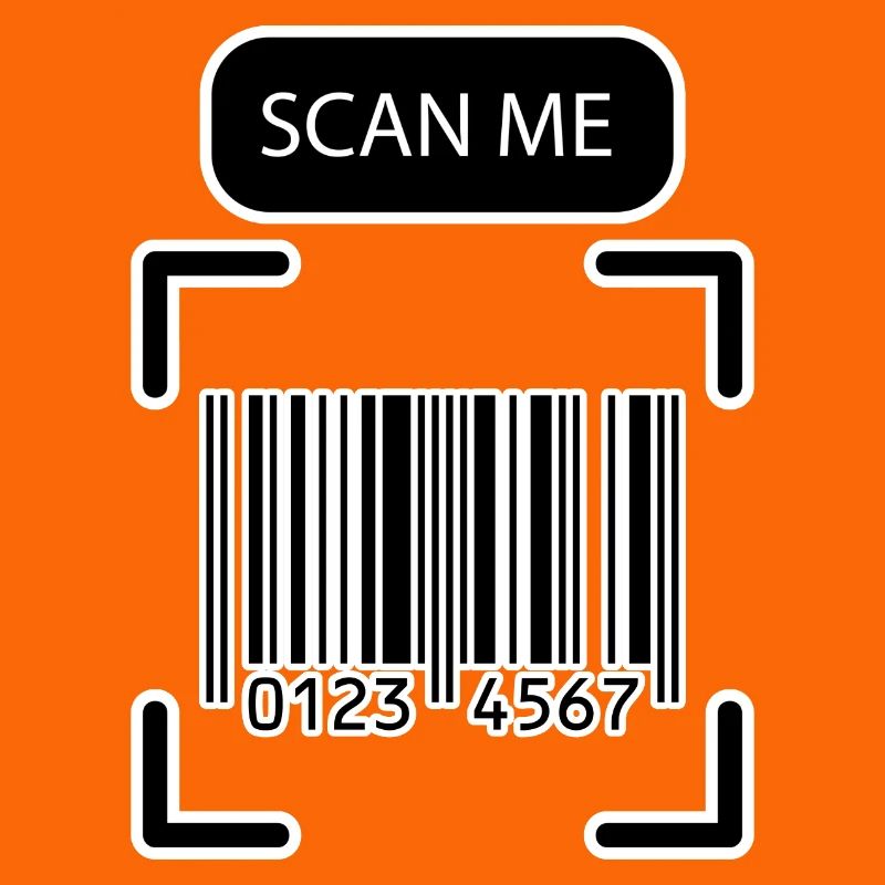 SCAN ME code-barres Funny Design