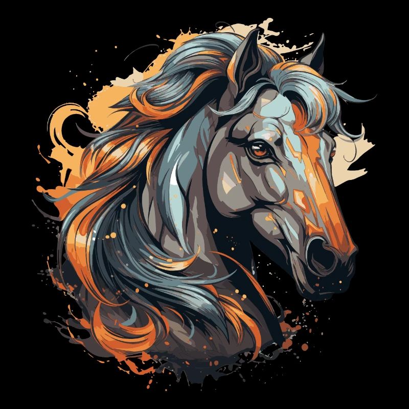 Portrait de cheval
