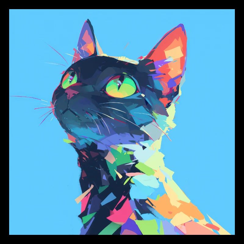 Chat, Motif De Chat