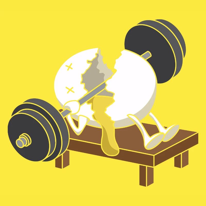 Zerquetschte Eier heben Workout