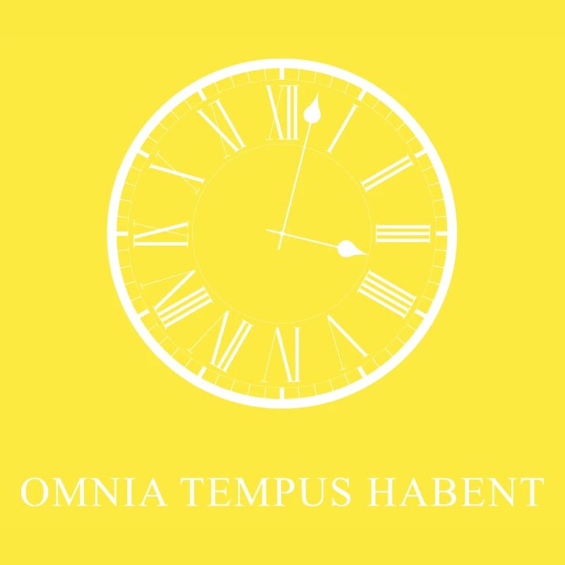 everything has its time latin white