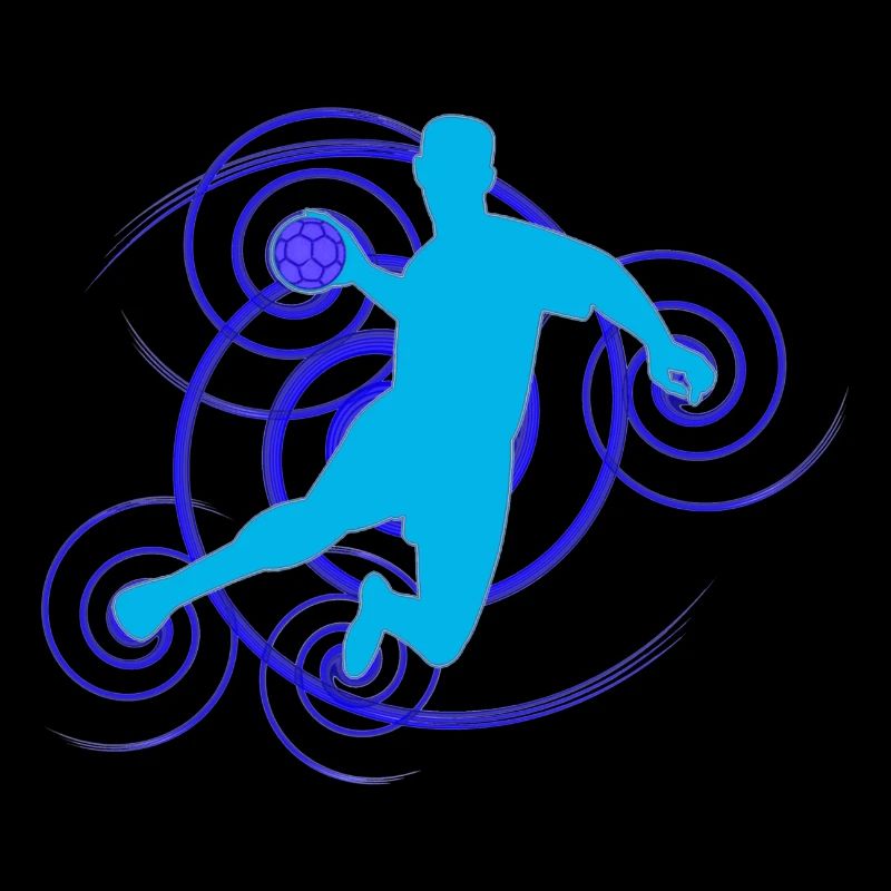 Handball Design (whirl) 07