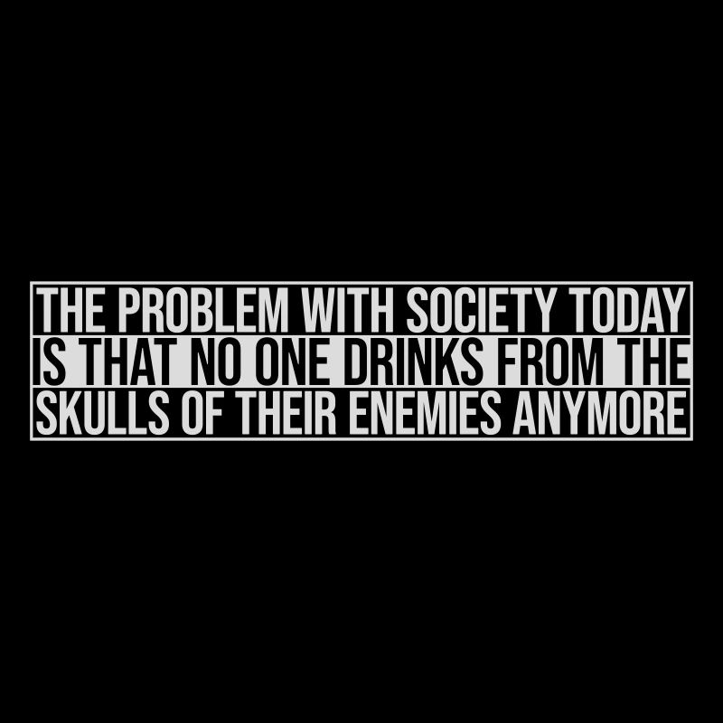 drinks from enemies skulls