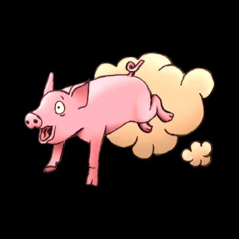 Sausendes Rennschwein