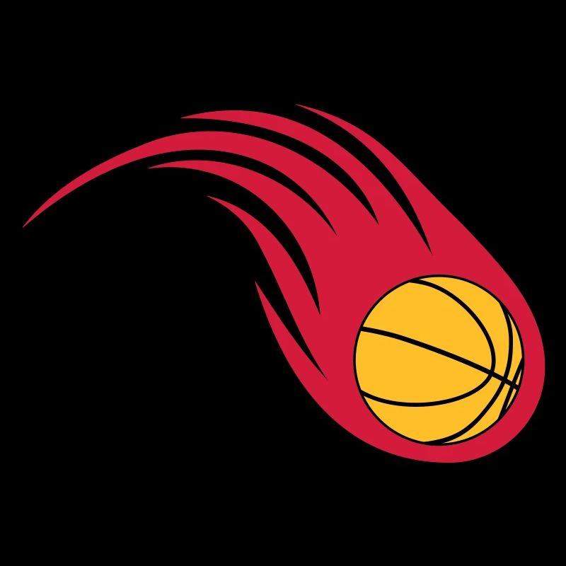 boule de feu de basket-ball