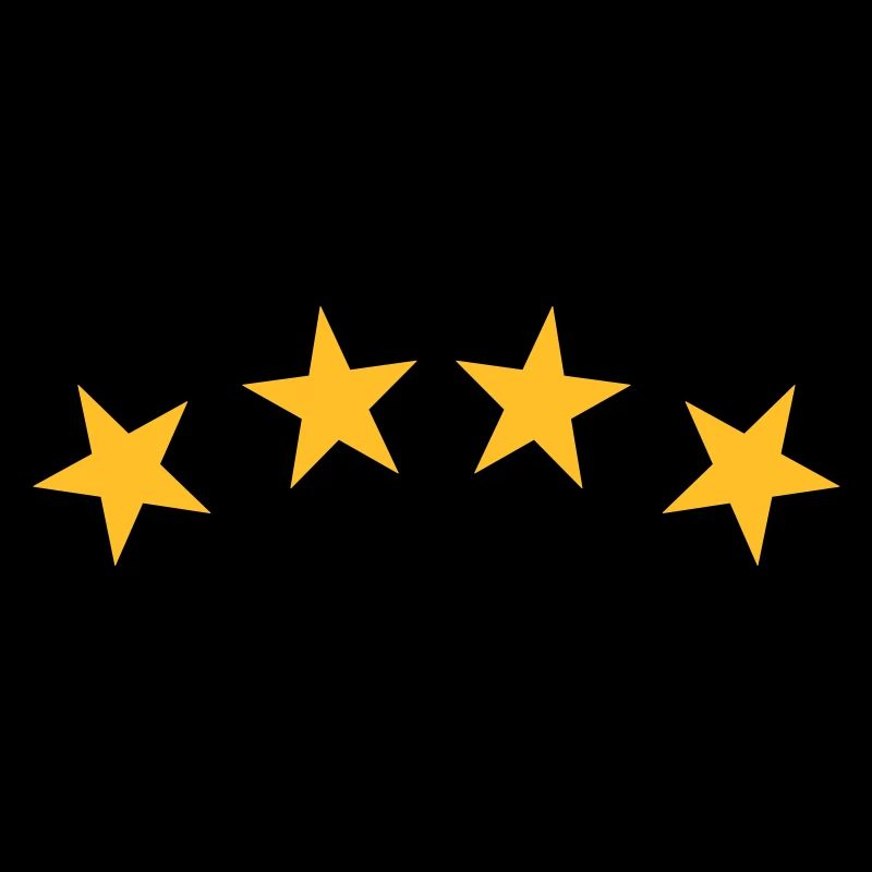 4 Sterne - Bogen