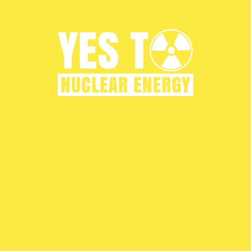 Ja zu Atomkraft Kernkraft Nuklear Atom