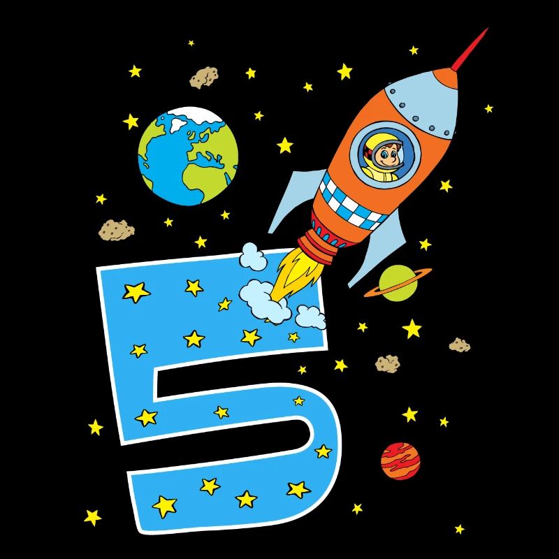 Enfants fusée 5 ans garçons 5 ans l’espace