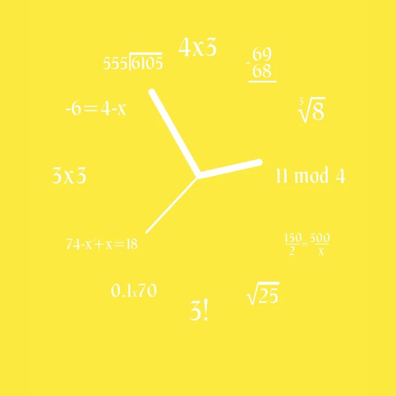 Formula Math Meme Math Equation Jokes Math Clock