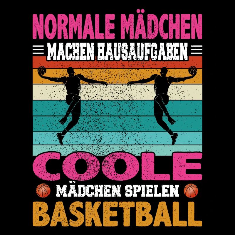 Basketball Dunking Spieler Korbleger Spruch