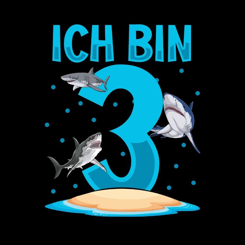 Ich bin 3. Kindergeburtstag Hai
