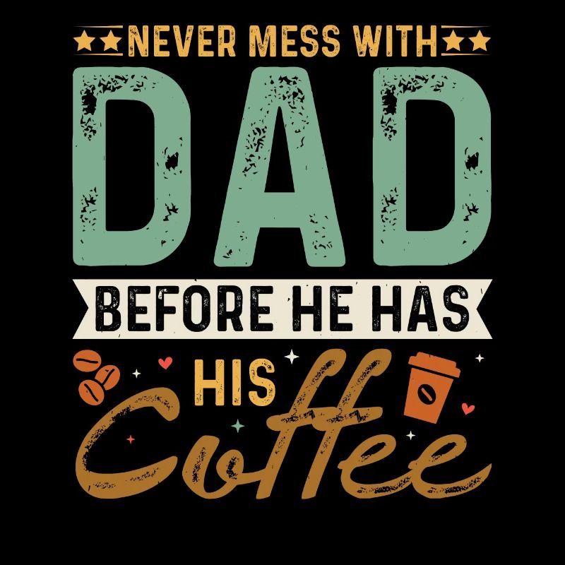 Welt bester Papa Vater Kaffee Paar Eltern daddy