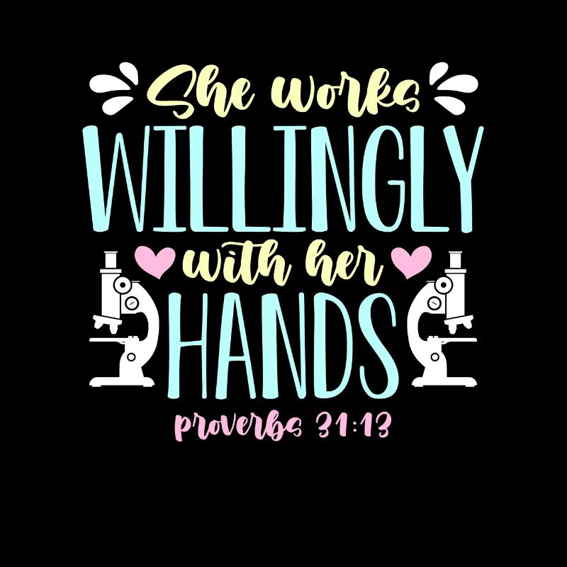 Lab Technician She Works Willingly Medical Science