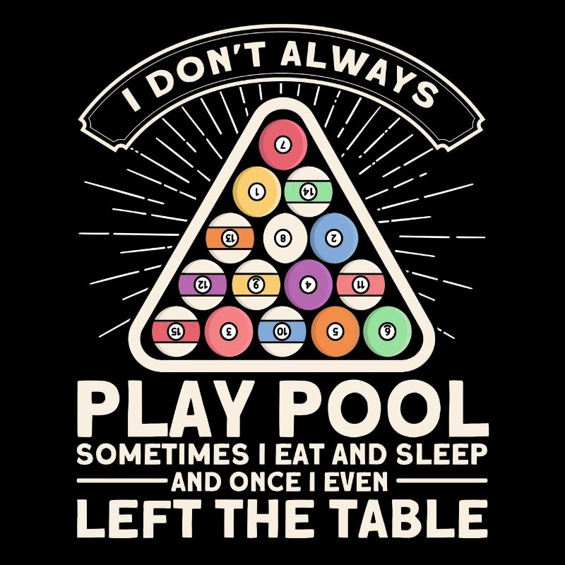 Idée cadeau billard Billard Player Pool Snooker