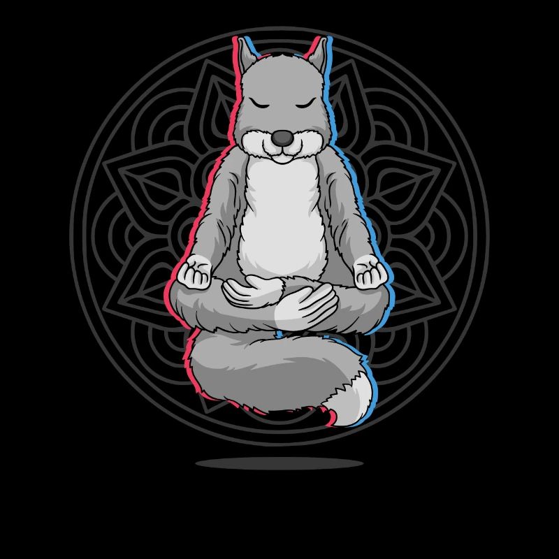 Yoga Eichhörnchen Yoga