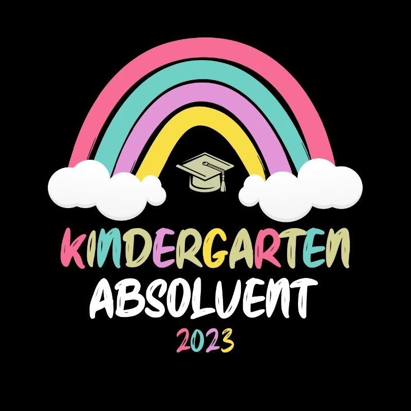 Kindergartenabsolvent Regenbogen 2023