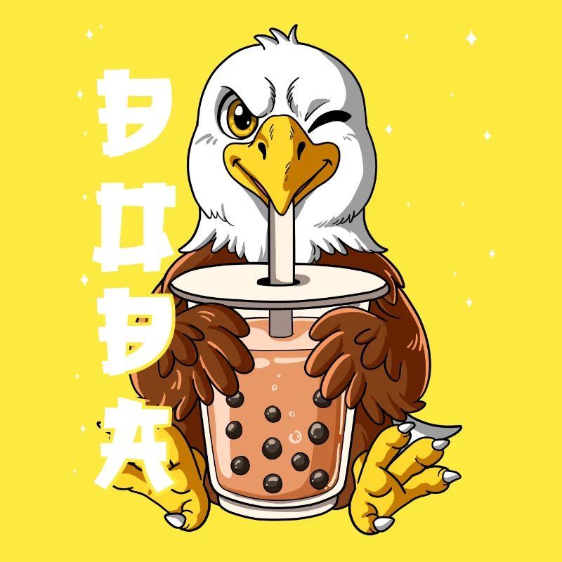 Boba Tea Eagle Bubble Tea