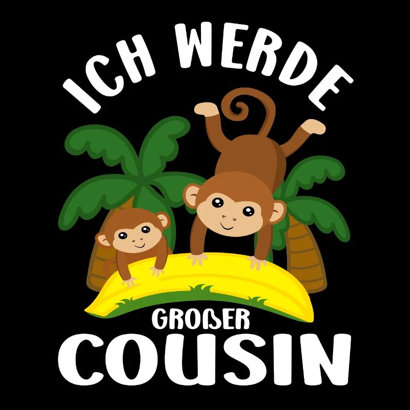 Affen bald Großer Cousin Ich Werde Großer
