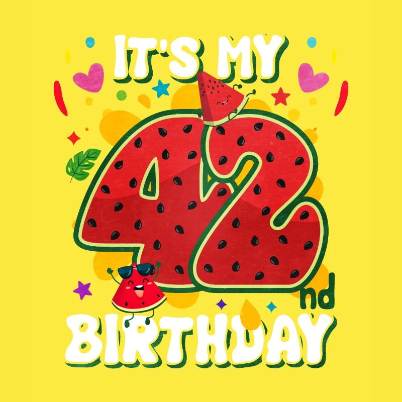 42e anniversaire Pastèque