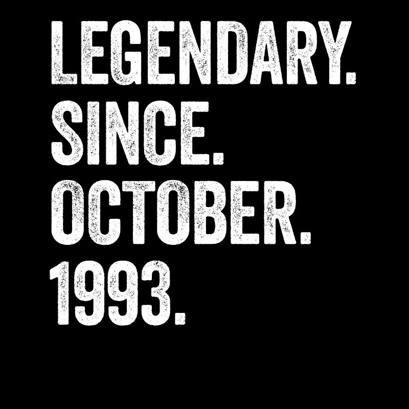 30 Years Legendary Since October 1993 30th