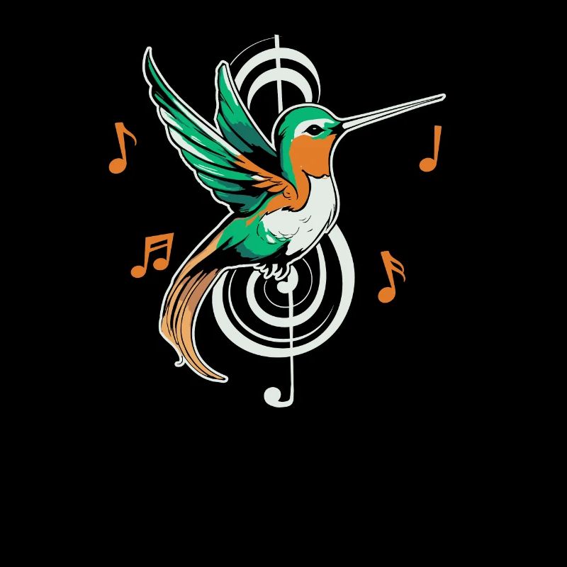 Note de musique Colibri