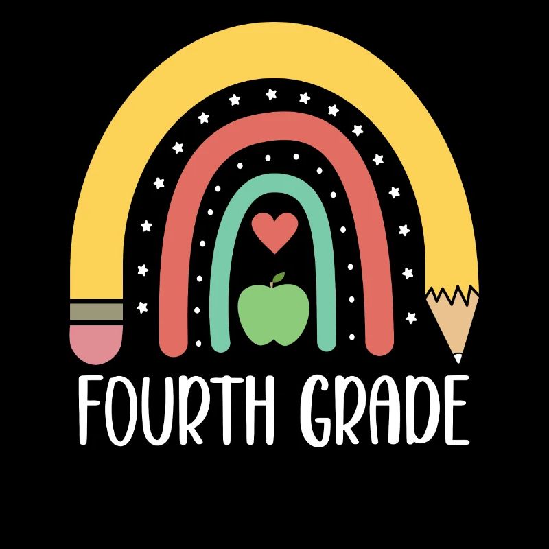 4th Grade Rainbow Pencil School Elementary School