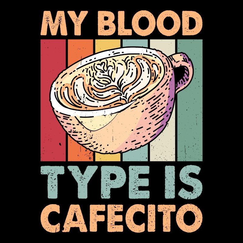Spanisches Kaffeedesign „cafecito & Concha Lovers“