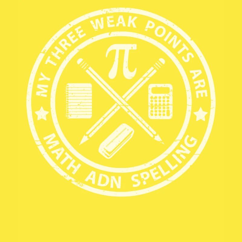 My Three Weak Points Are Math Adn Spelling
