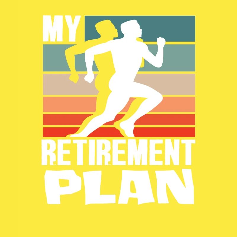 Mon plan de retraite Runner Silhouette