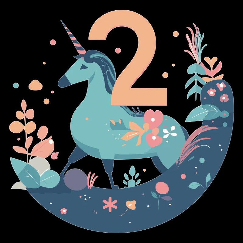2.Geburtstag Einhorn