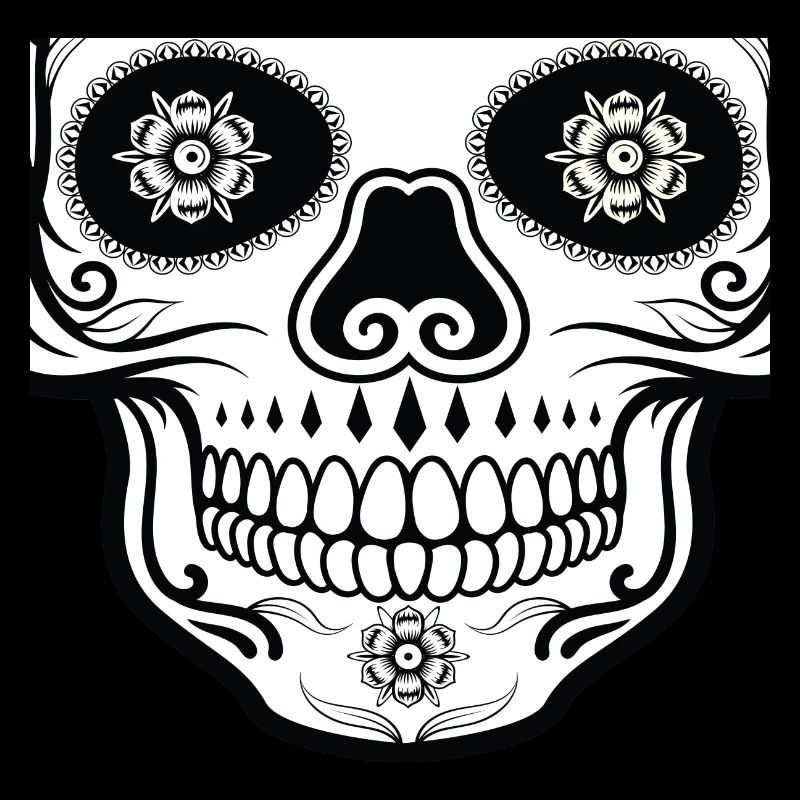 Mexican skull mouthguard